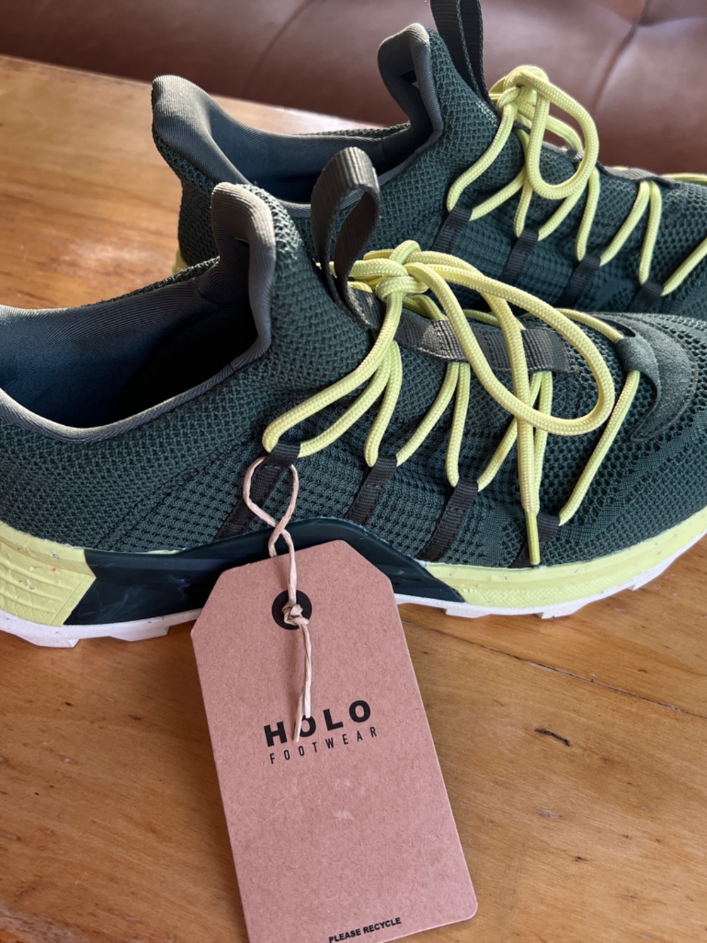 Holo Women’s Olive Green & Yellow Lightweight Sneaker Artemis TR